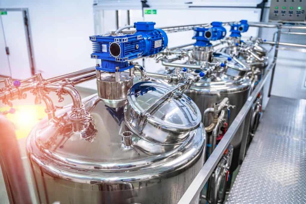 Industriële brander pasteurisatie