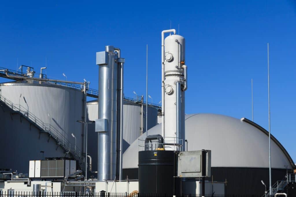 Machinebehuizing biogasinstallaties