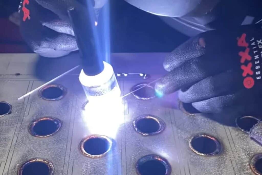 rvs warmtewisselaar glasvenster