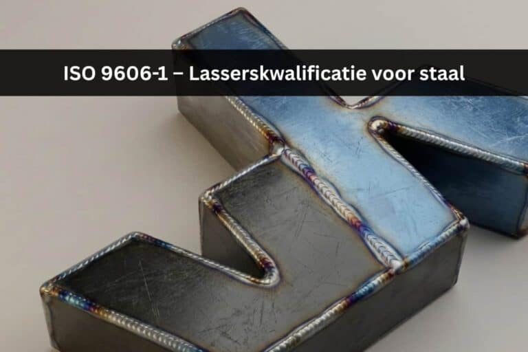 ISO 9606-1 – Lasserskwalificatie voor staal
