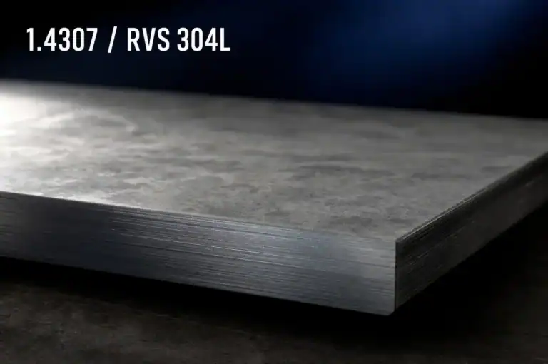 RVS 304L plaat 1.4307 met matte gebeitste oppervlaktehuid