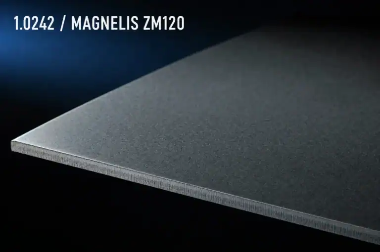 Magnelis plaat S250GD met matte zink-aluminium-magnesium coating en gesneden kant
